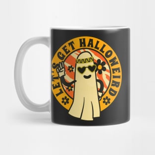 60s ghost halloween Mug